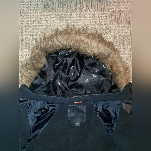 Tommy Hilfiger Toddler Girl Longline Faux Fur-Trim Puffer Jacket - Picture 6 of 9